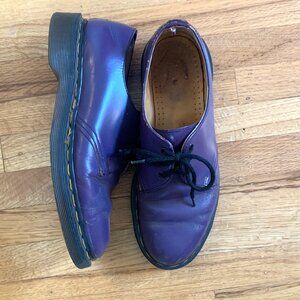 Dr Martens Purple 1461 Shoes - UK 5.5 US 7/8